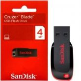 PEN DRIVE  4.0 GB SANDISK C. BLADE PT/VR